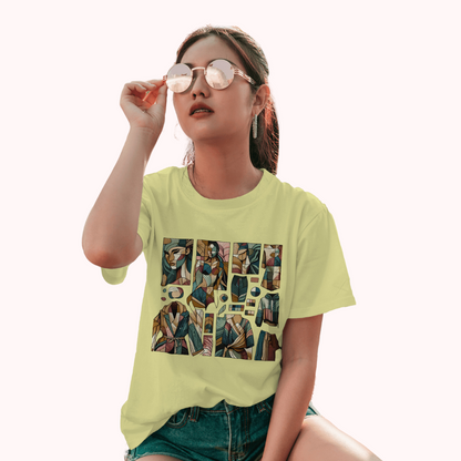 Trending Art D9- African tribal Art: Women T-shirt