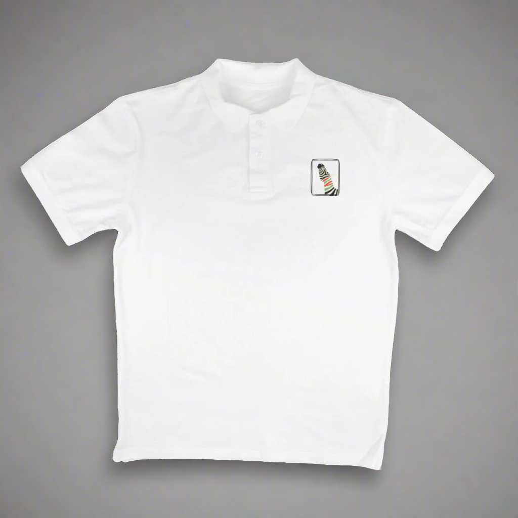 Trending Art D02: Zebra: Polo T-Shirt