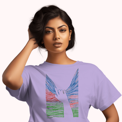 Trending Art D12: Hand Rope: Women T-shirt