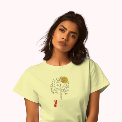 Trending Art D13: MoonTree: Women T-shirt