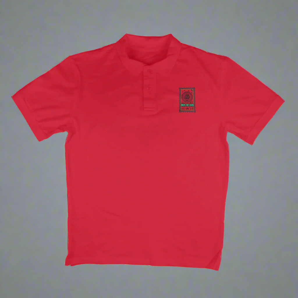 Trending Warli Art D03: Polo T-Shirt
