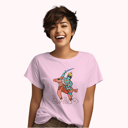 Trending Bengal Art D1: Dasavatara: Women T-Shirt
