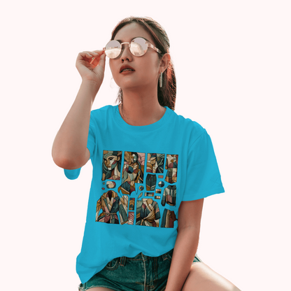 Trending Art D9- African tribal Art: Women T-shirt