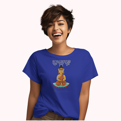 Trending Bengal Art D3: Stay Calm: Women T-Shirt