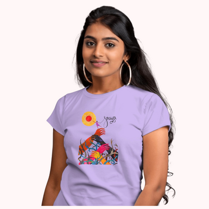 Trending Art D19: We are Strength: Women T-Shirt