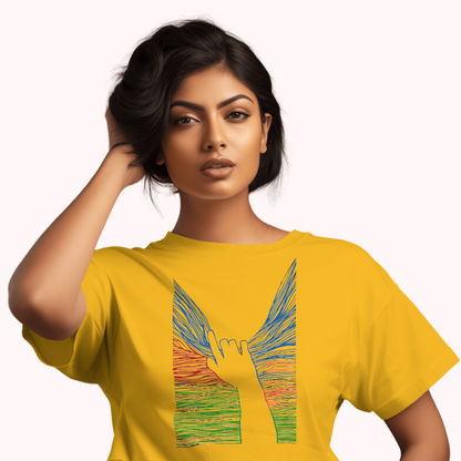 Trending Art D12: Hand Rope: Women T-shirt