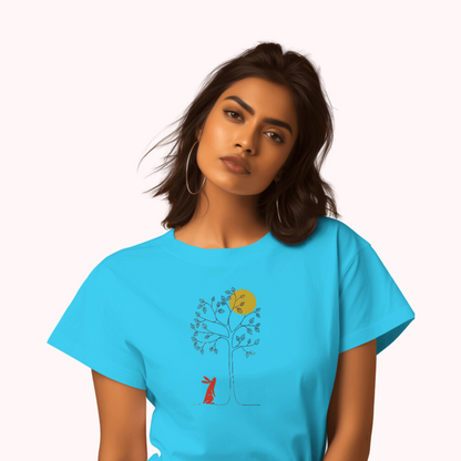 Trending Art D13: MoonTree: Women T-shirt