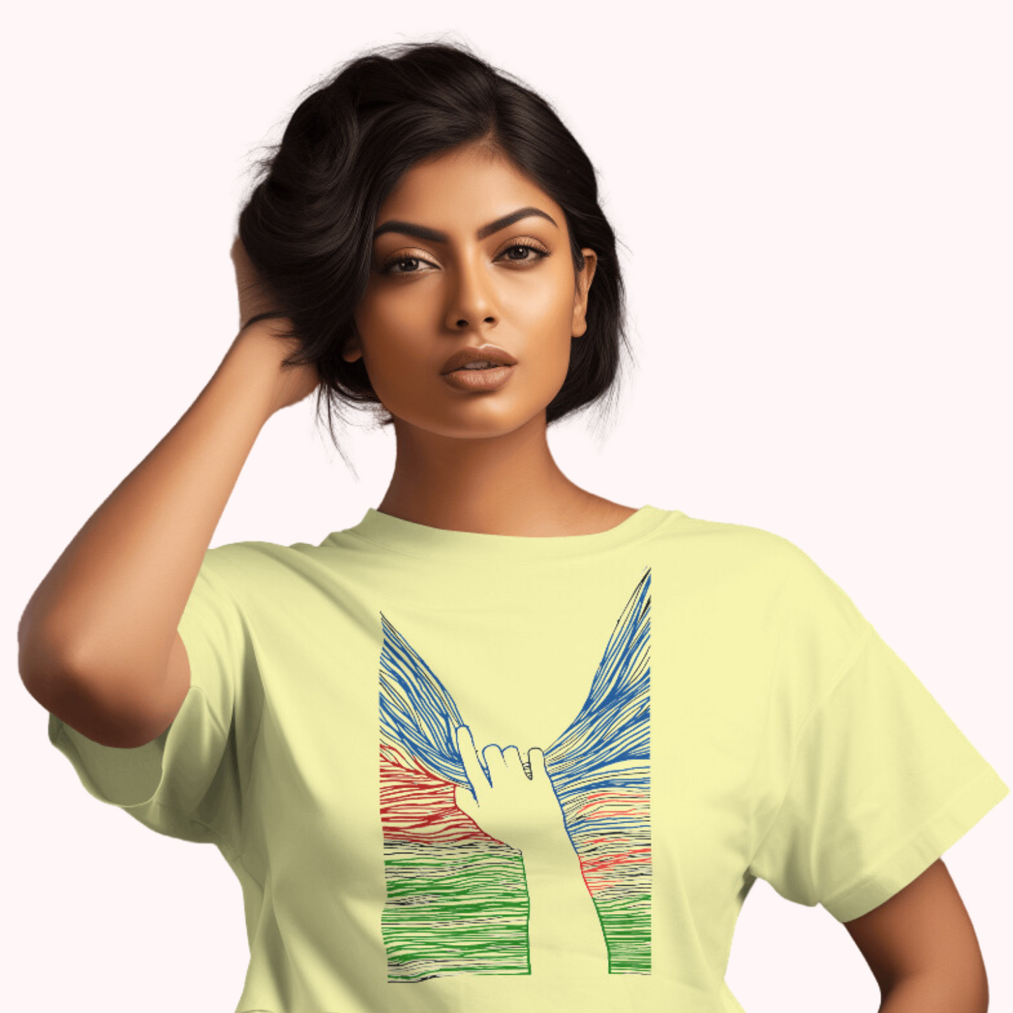 Trending Art D12: Hand Rope: Women T-shirt