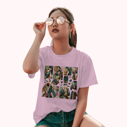 Trending Art D9- African tribal Art: Women T-shirt