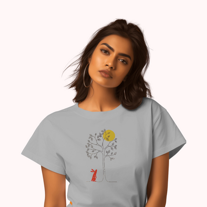 Trending Art D13: MoonTree: Women T-shirt