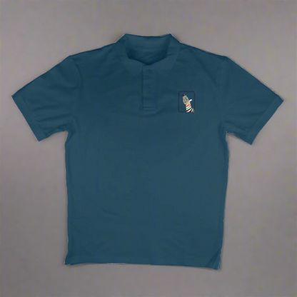 Trending Art D02: Zebra: Polo T-Shirt