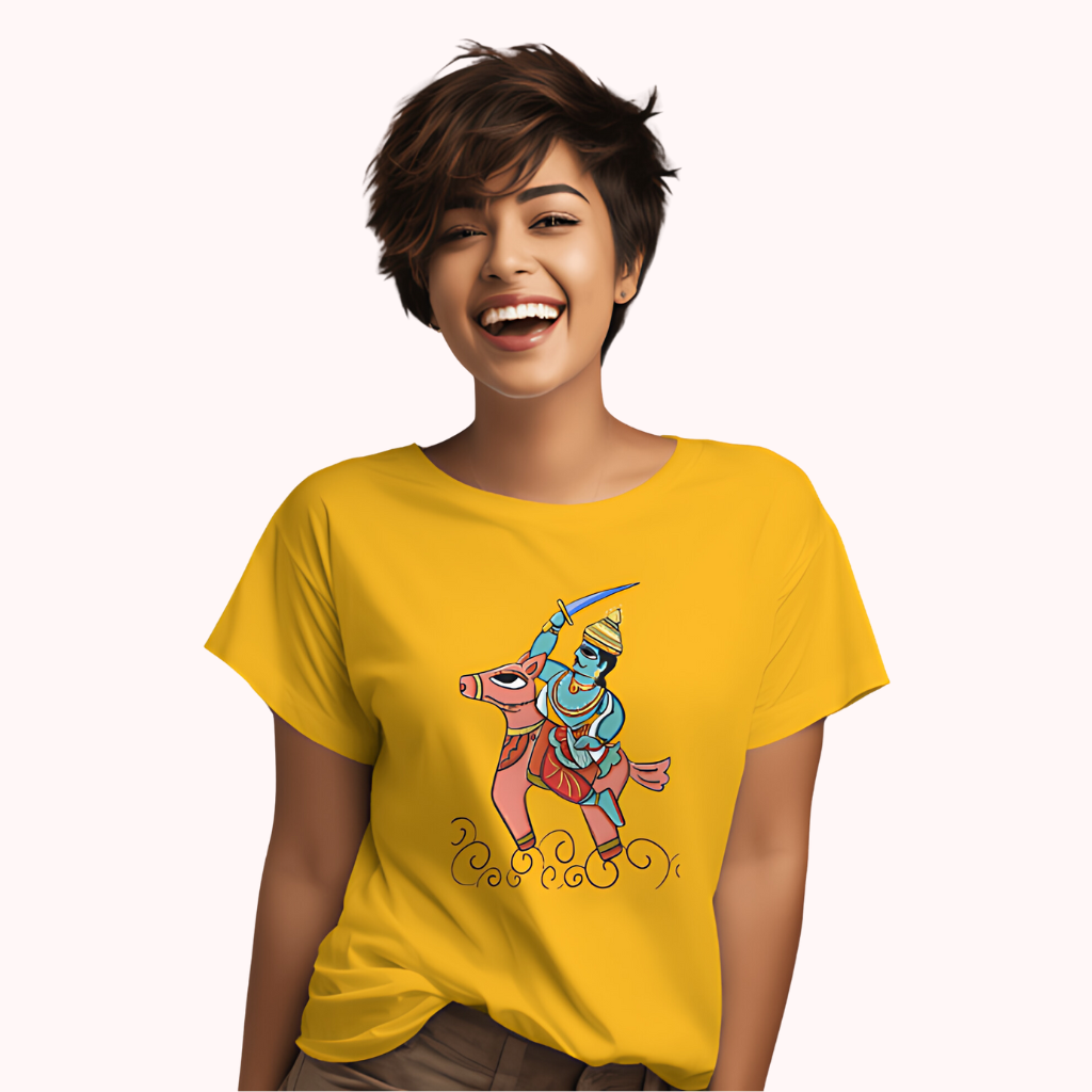 Trending Bengal Art D1: Dasavatara: Women T-Shirt