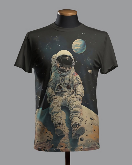 Astronaut : AO Printed Unisex T-Shirt
