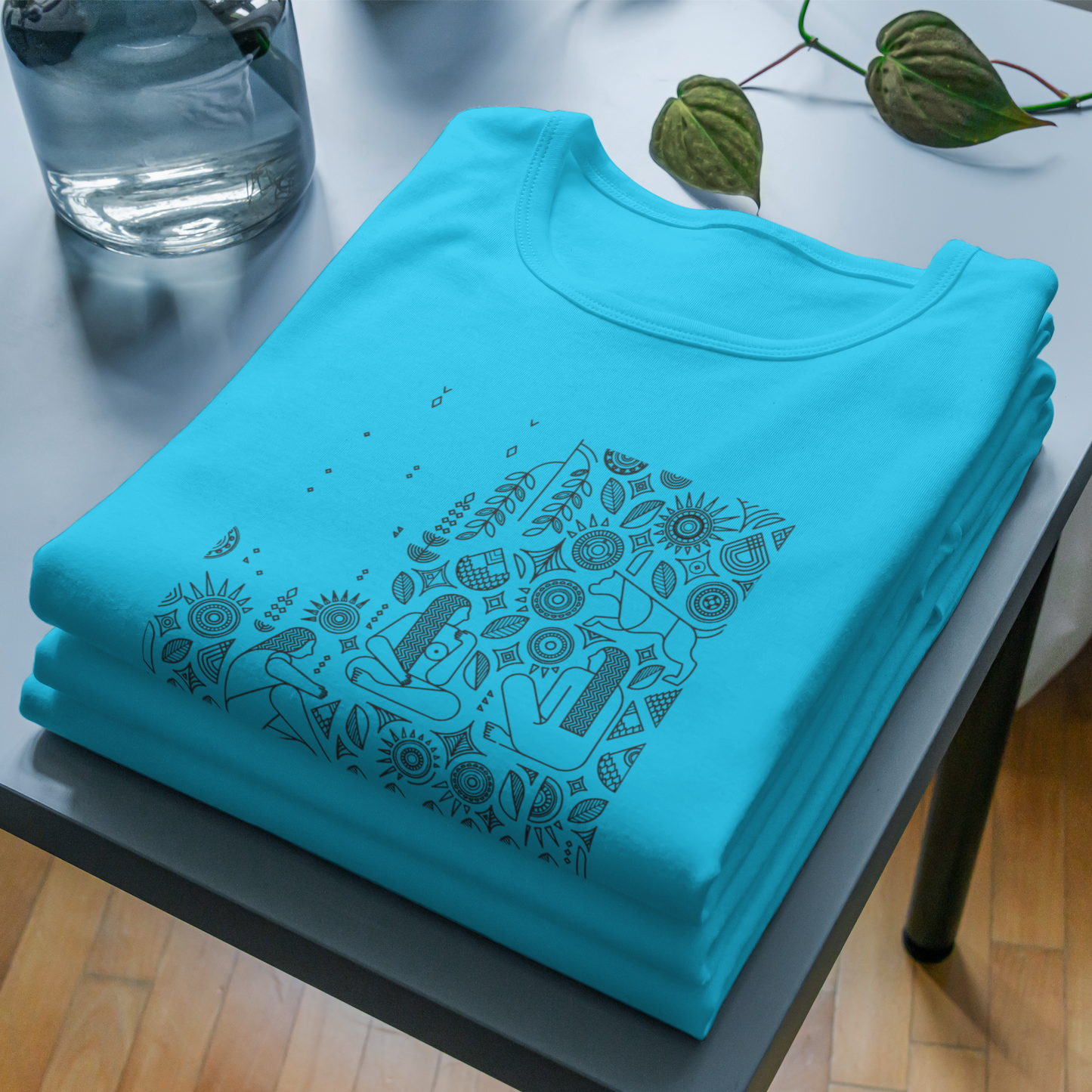 Trending Warli Art D4: Unisex T-shirt