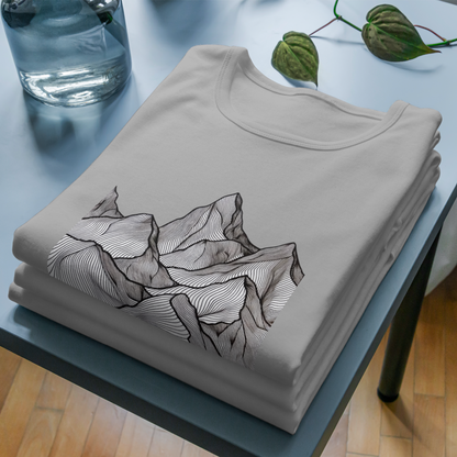 Trending Art D11: Mountain: Unisex T-shirt