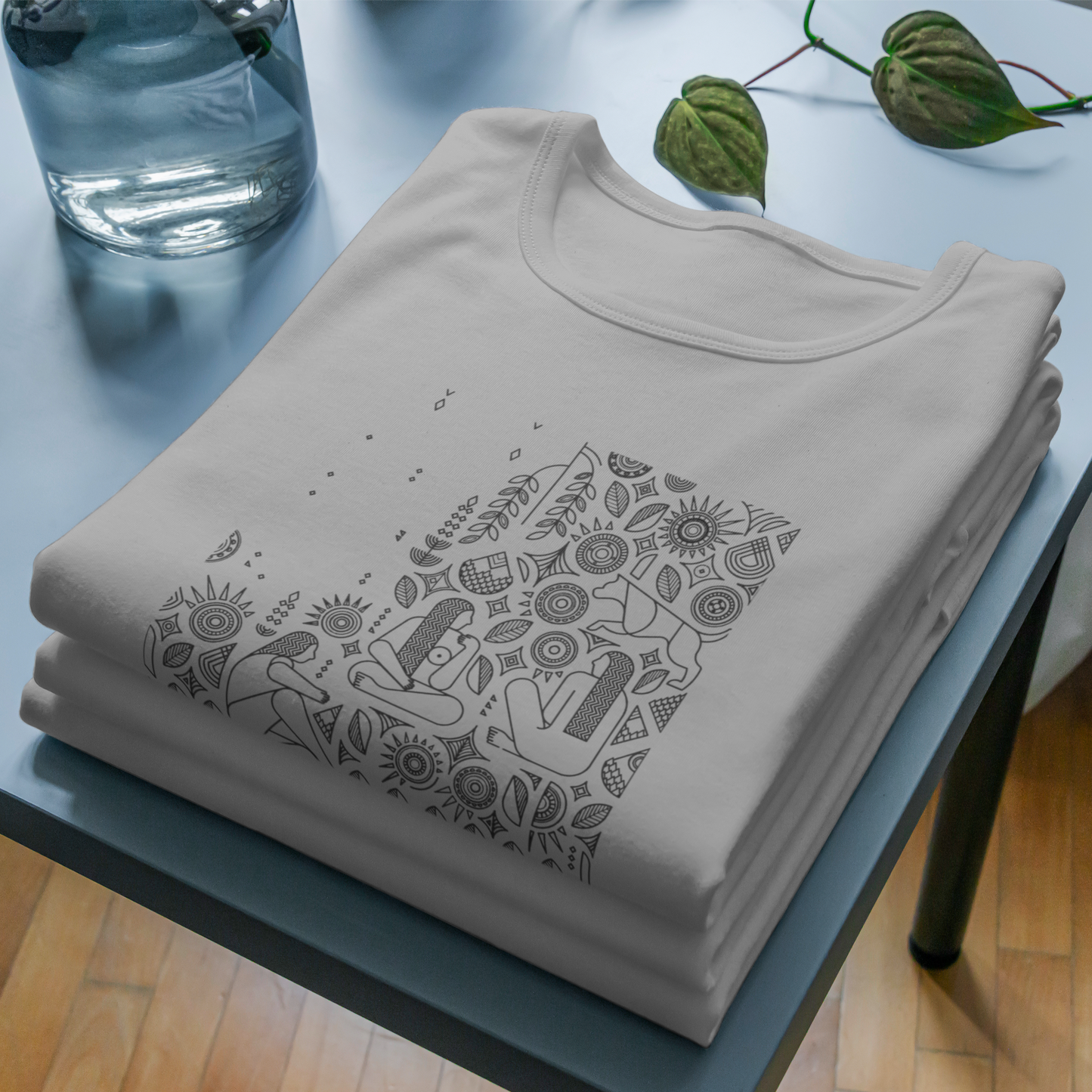 Trending Warli Art D4: Unisex T-shirt