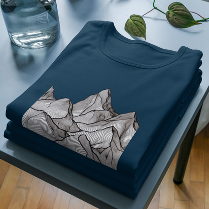 Trending Art D11: Mountain: Unisex T-shirt