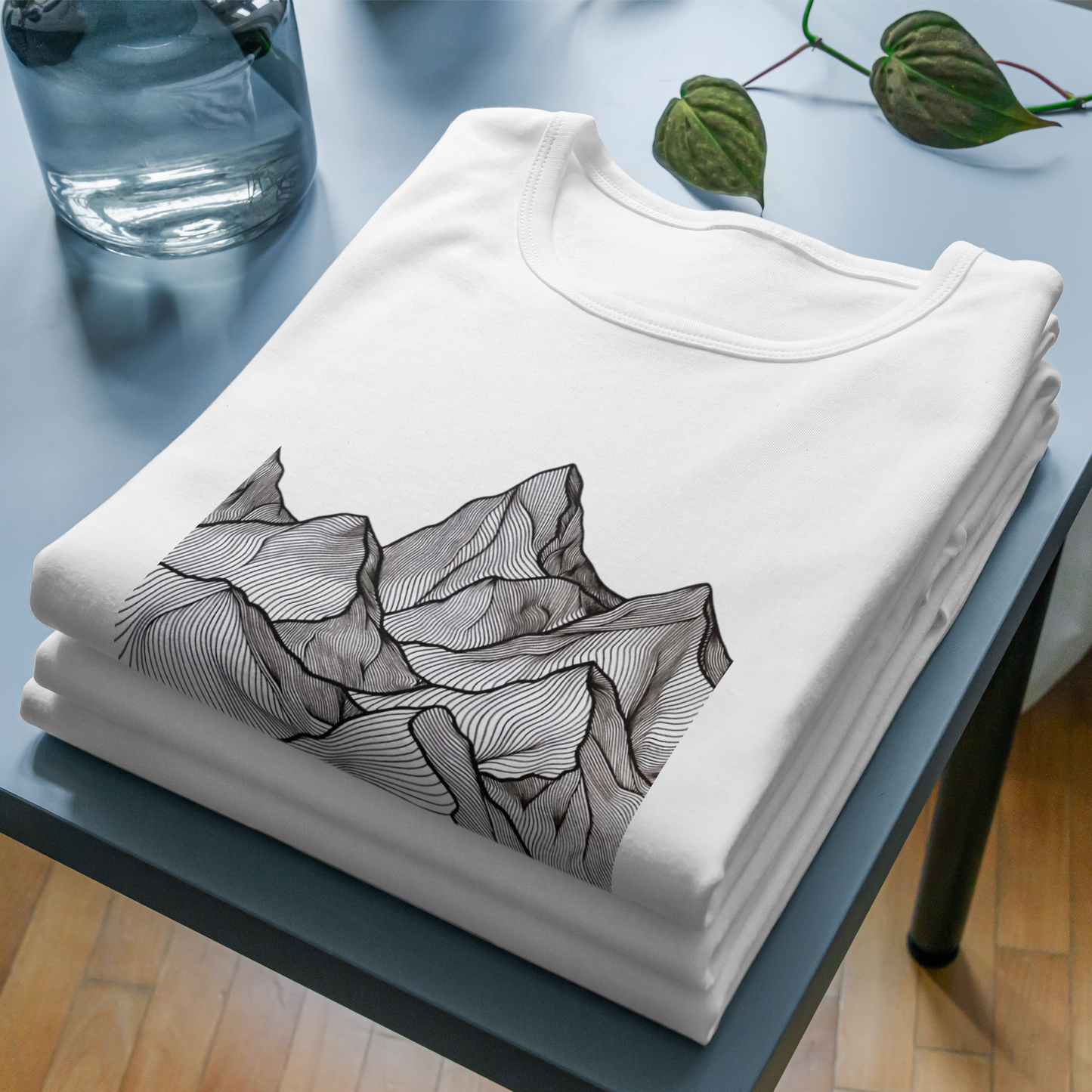 Trending Art D11: Mountain: Unisex T-shirt