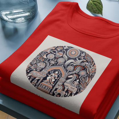 Trending Warli Art D1:  Unisex T-shirt