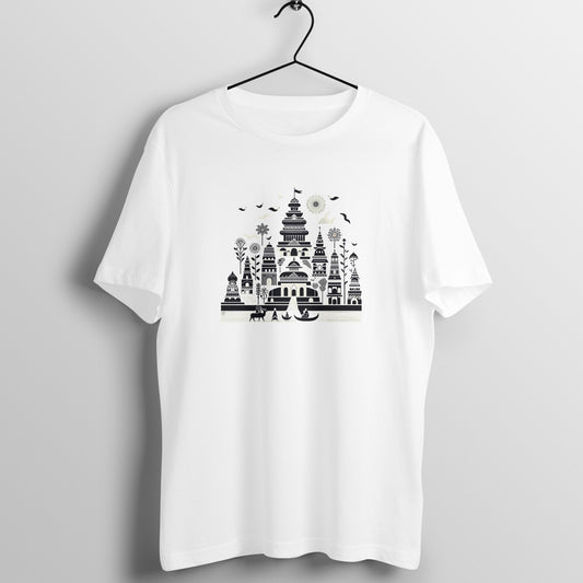 Trending Madhubani Art D2: Unisex T-shirt