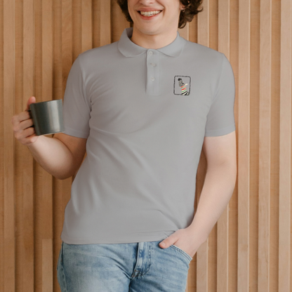 Trending Art D02: Zebra: Polo T-Shirt