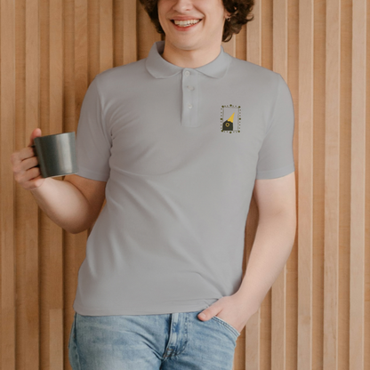 Trending Art D01: bird's beak: Polo T-Shirt