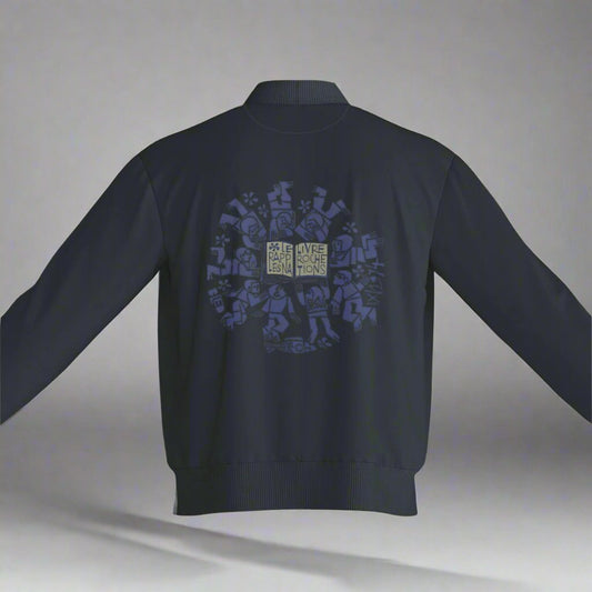 Bomber Jacket: Trending art Reading: Unisex