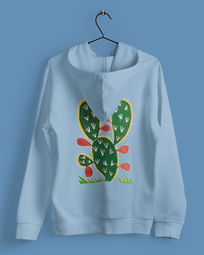 Hoodies: Trending Art back Caktus: Unisex Info