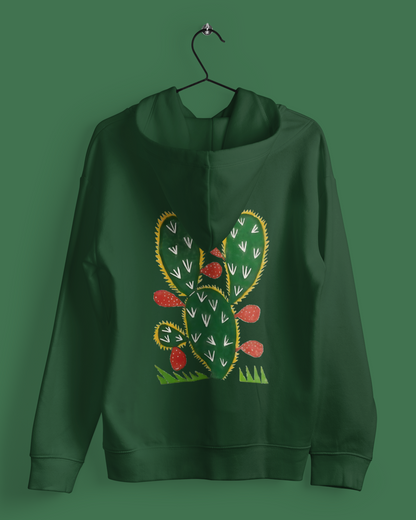 Hoodies: Trending Art back Caktus: Unisex Info