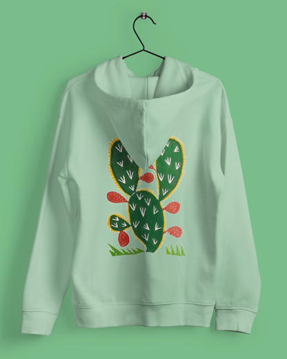 Hoodies: Trending Art back Caktus: Unisex Info