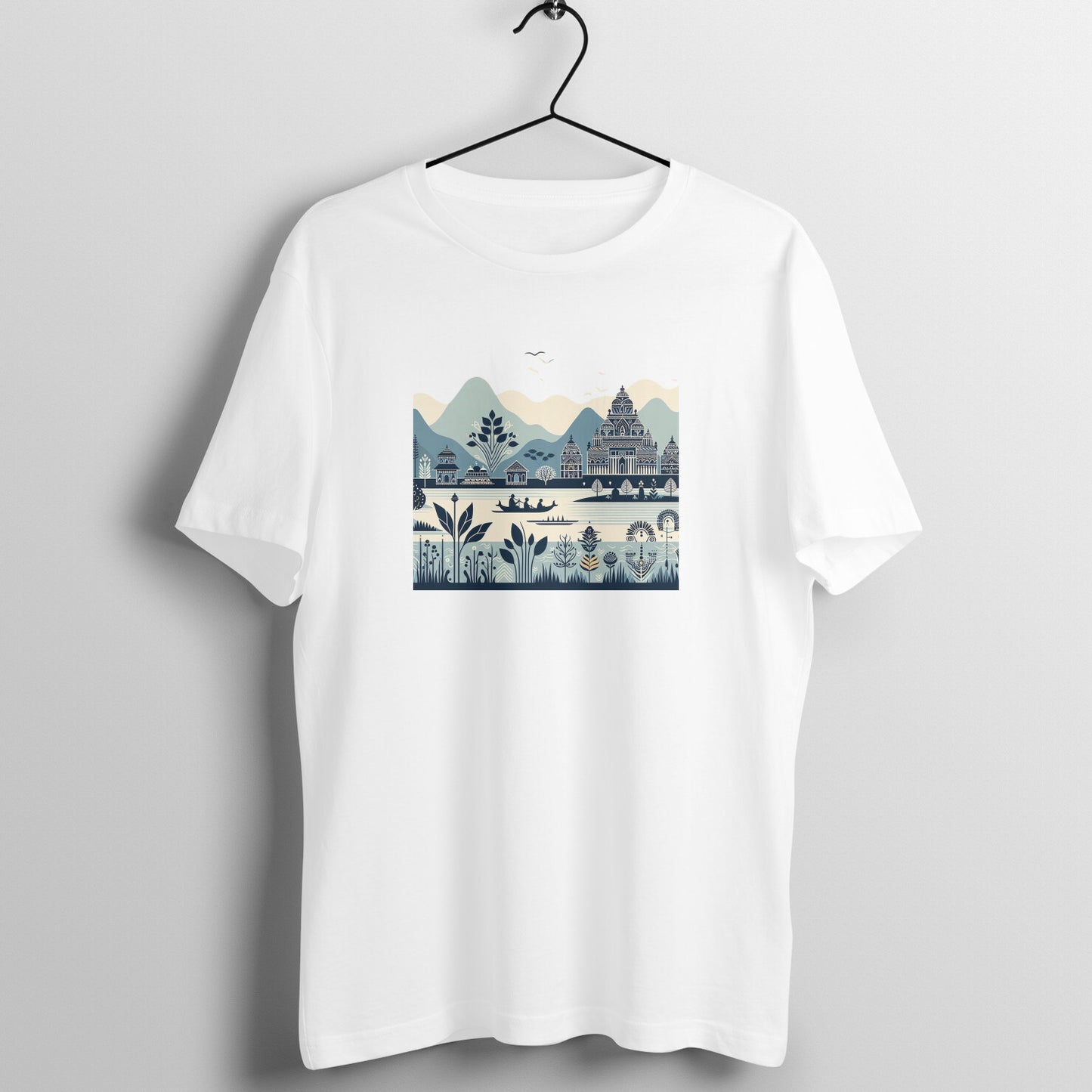 Trending Madhubani Art D3: Unisex T-Shirt