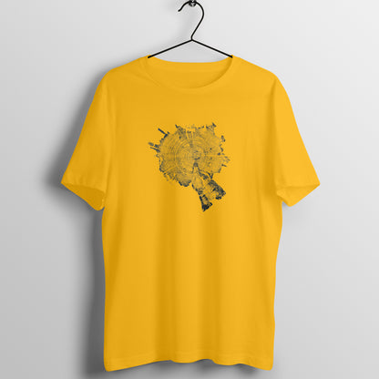 TRENDING ART D7: Tree Ring: Unisex T-Shirt