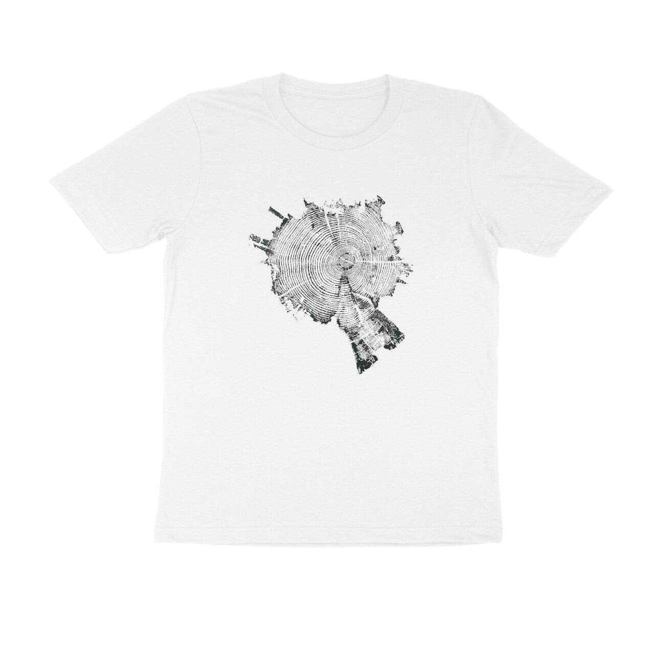 TRENDING ART D7: Tree Ring: Unisex T-Shirt