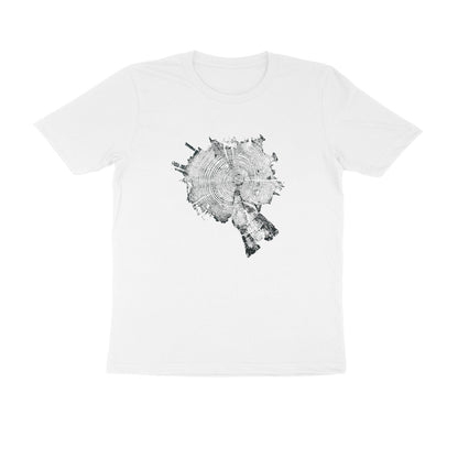 TRENDING ART D7: Tree Ring: Unisex T-Shirt