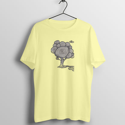 Trending Art D10: Line Tree: Unisex T-Shirt