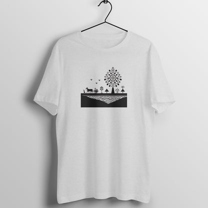 Trending Warli Art D3: Unisex T-Shirt