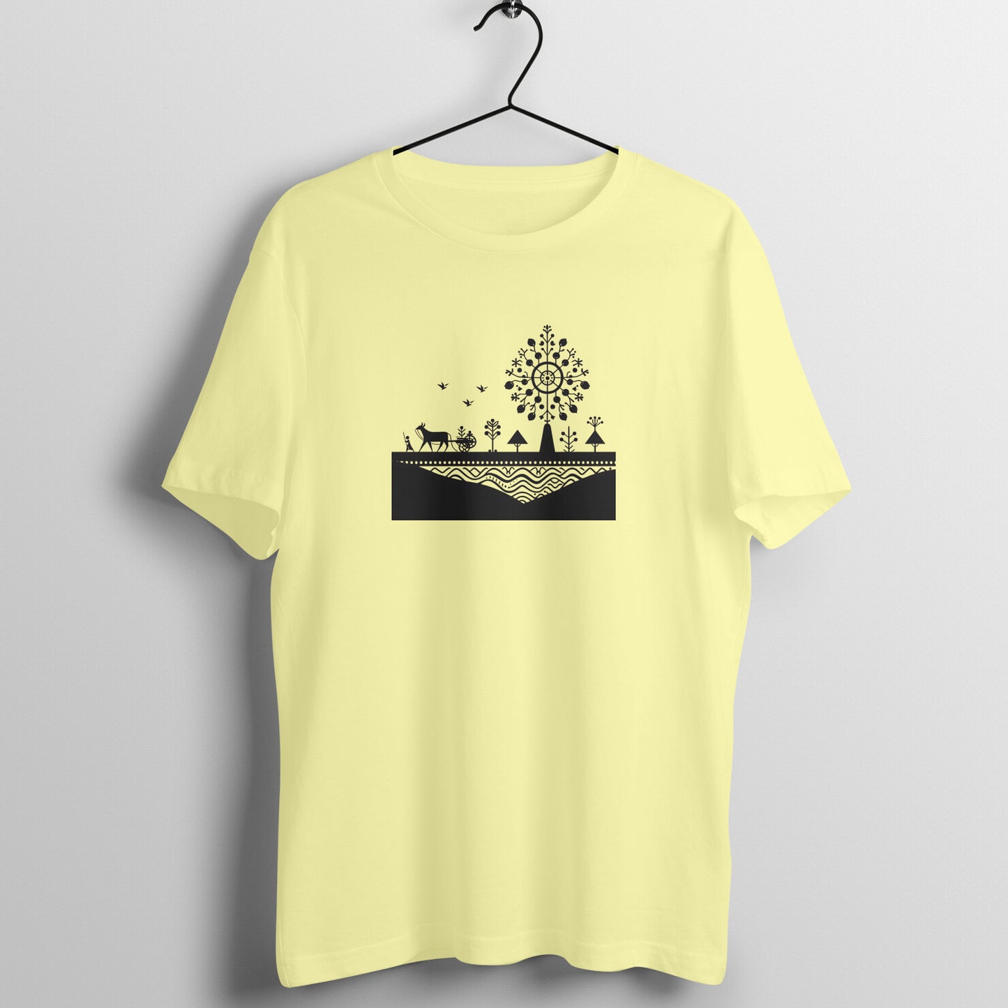 Trending Warli Art D3: Unisex T-Shirt