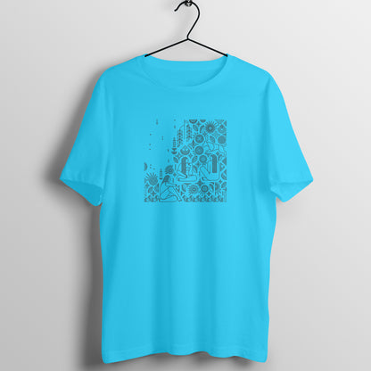 Trending Warli Art D4: Unisex T-shirt