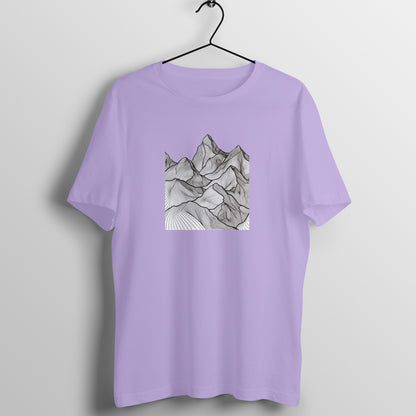 Trending Art D11: Mountain: Unisex T-shirt