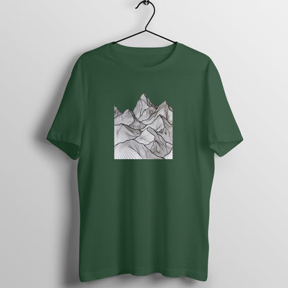 Trending Art D11: Mountain: Unisex T-shirt