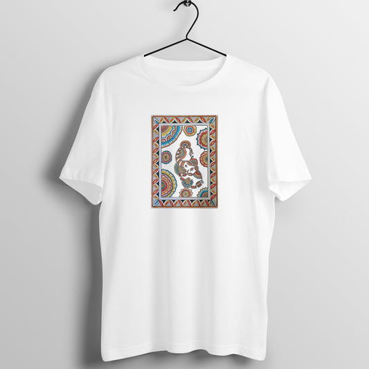 Trending Madhubani Art D5: Unisex T-shirt: