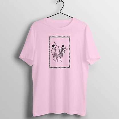 Trending Warli D7: Dancing Couple: Unisex T-Shirt