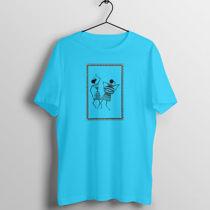 Trending Warli D7: Dancing Couple: Unisex T-Shirt