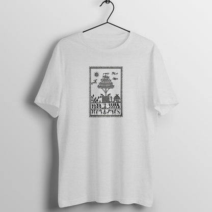 Trending  Warli Art D8: Village Worker: Unisex T-Shirt