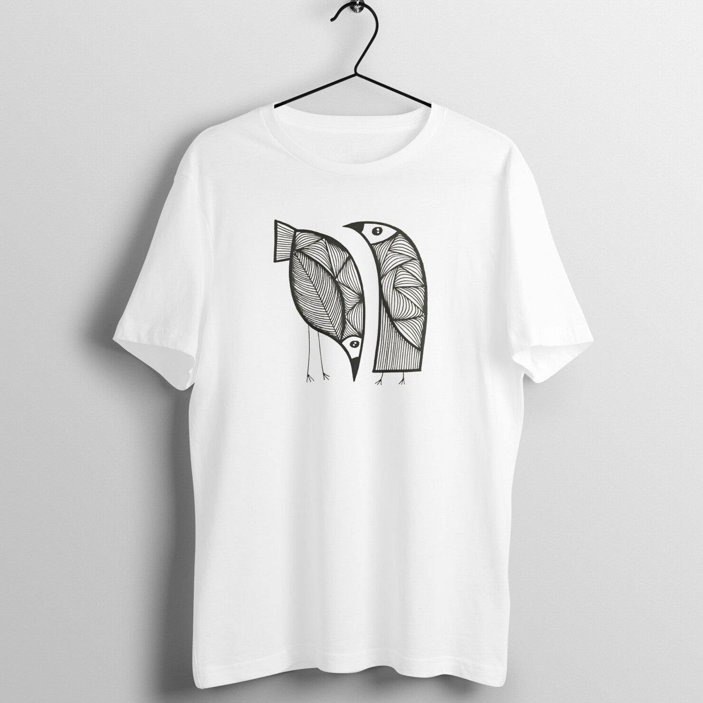 Trending  Art D3: 2Birds: Unisex T-Shirt