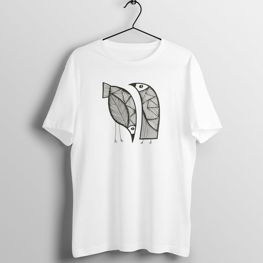 Trending  Art D3: 2Birds: Unisex T-Shirt