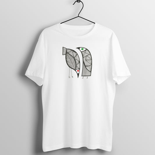 Trending  Art D6: 2Birds-RG: Unisex T-Shirt