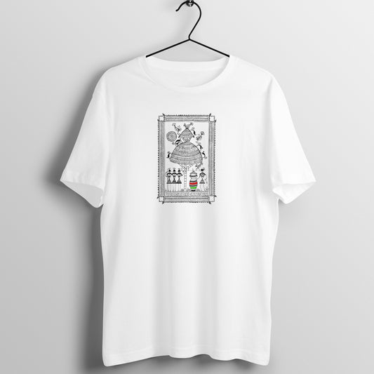 Trending  Warli D9: Happy work: Unisex T-Shirt
