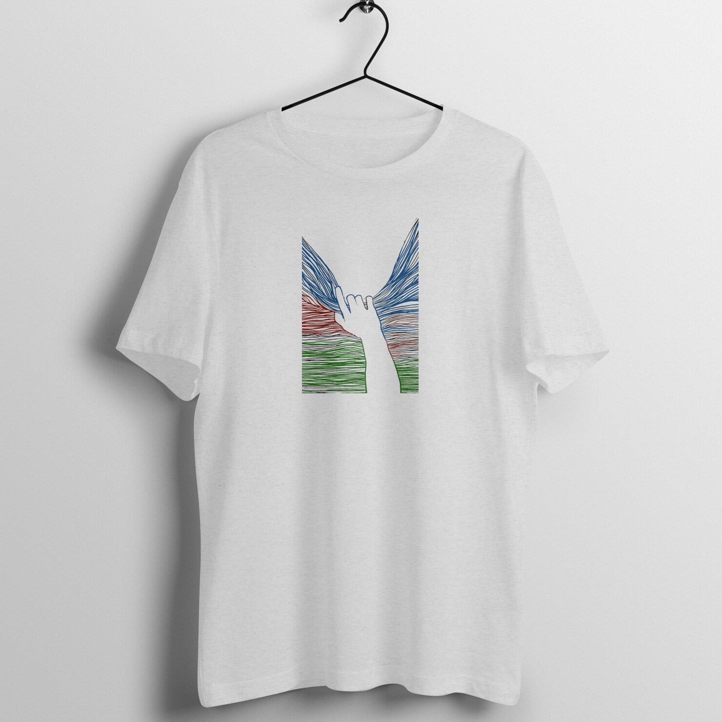 Trending Art D12: Hand Rope: Unisex T-shirt