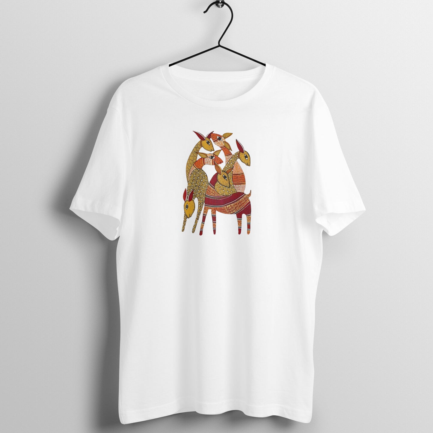 Trending  Madhubani D9: Deers: Unisex T-shirt